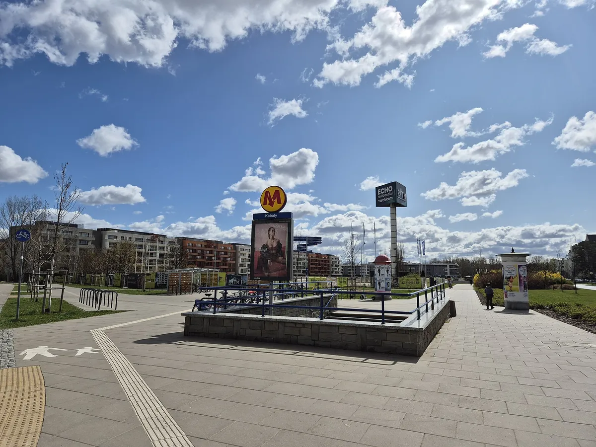 Metro Kabaty — koniec linii M1