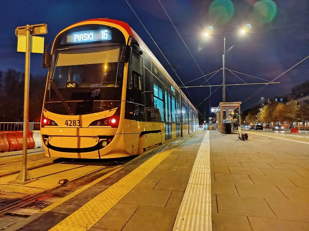 Tramwaj zmienił dojazd