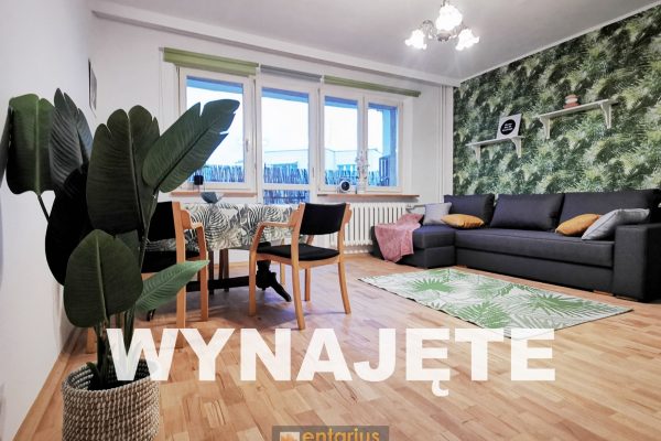 WYNAJĘTE! Mieszkanie na wynajem Ursynów trzypokojowe  metro